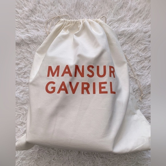 Mansur Gavriel Classic Leather Backpack in brandy avion NWT - Picture 6 of 10